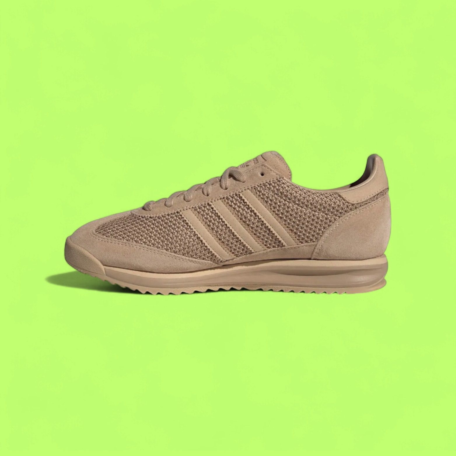 ADIDAS ORIGINALS SL 72 RS UNISEX BEIGE BROWN RETRO RUNNING SHOES