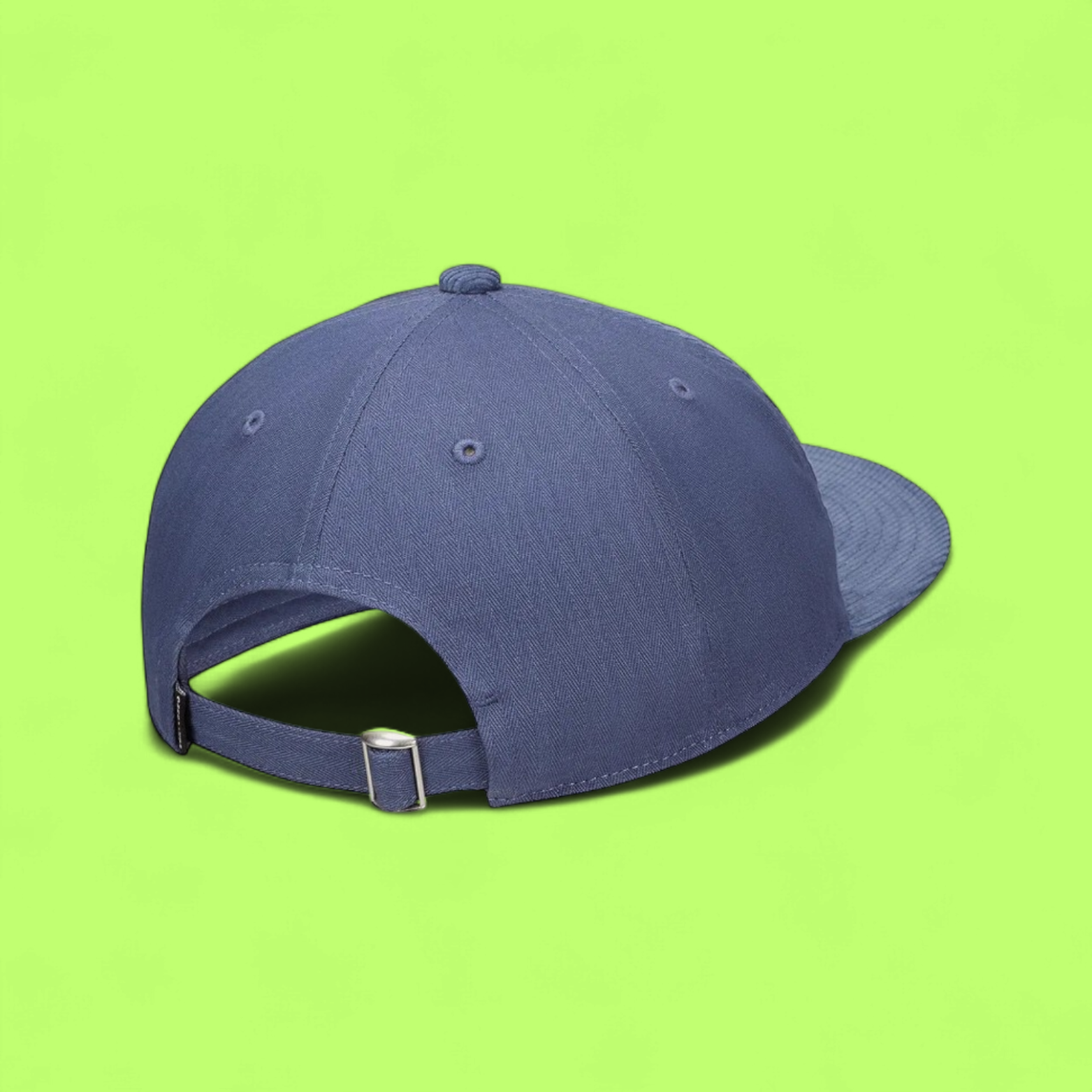 BLUE CONVERSE CORDUROY CAP WITH BLACK FRONT PATCH LOGO