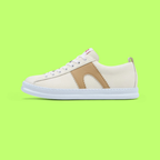 CAMPER RUNNER FOUR MEN'S WHITE LEATHER MINIMAL CASUAL SNEAKERS