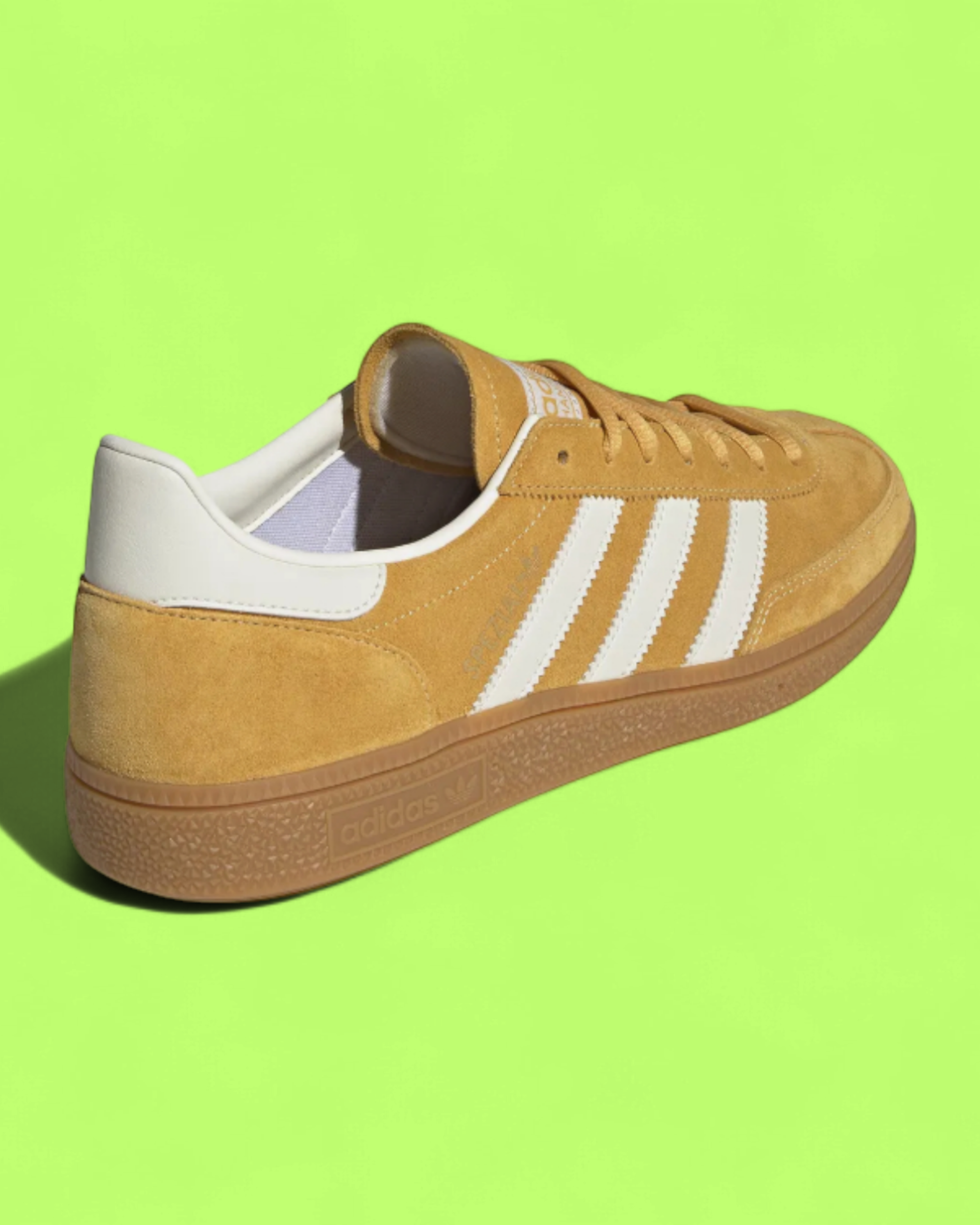 ADIDAS SPEZIAL SUEDE MUSTARD YELLOW WHITE RETRO CASUAL SNEAKERS