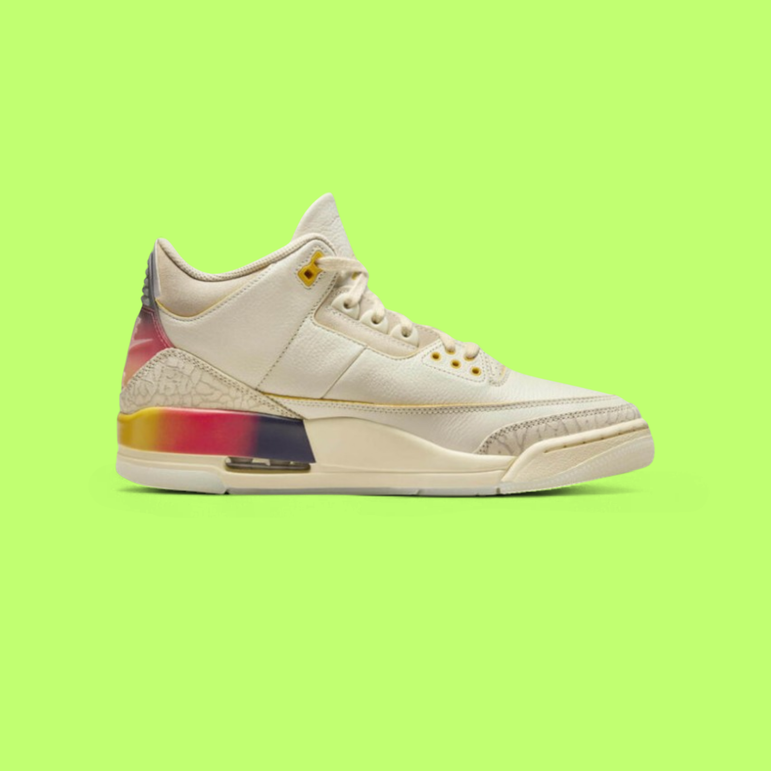 NIKE AIR JORDAN 3 RETRO SP J BALVIN MEDELLIN SUNSET EDITION