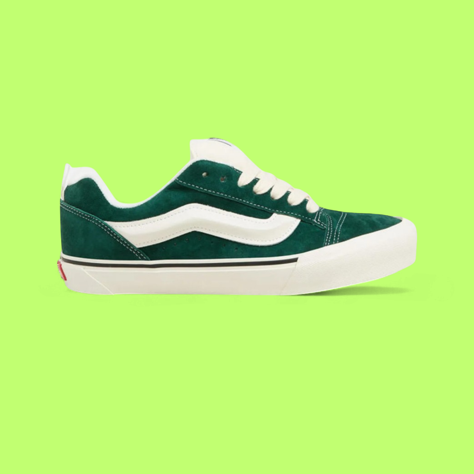 VANS EMERALD GREEN SUEDE LOW TOP CLASSIC SNEAKERS CWCD