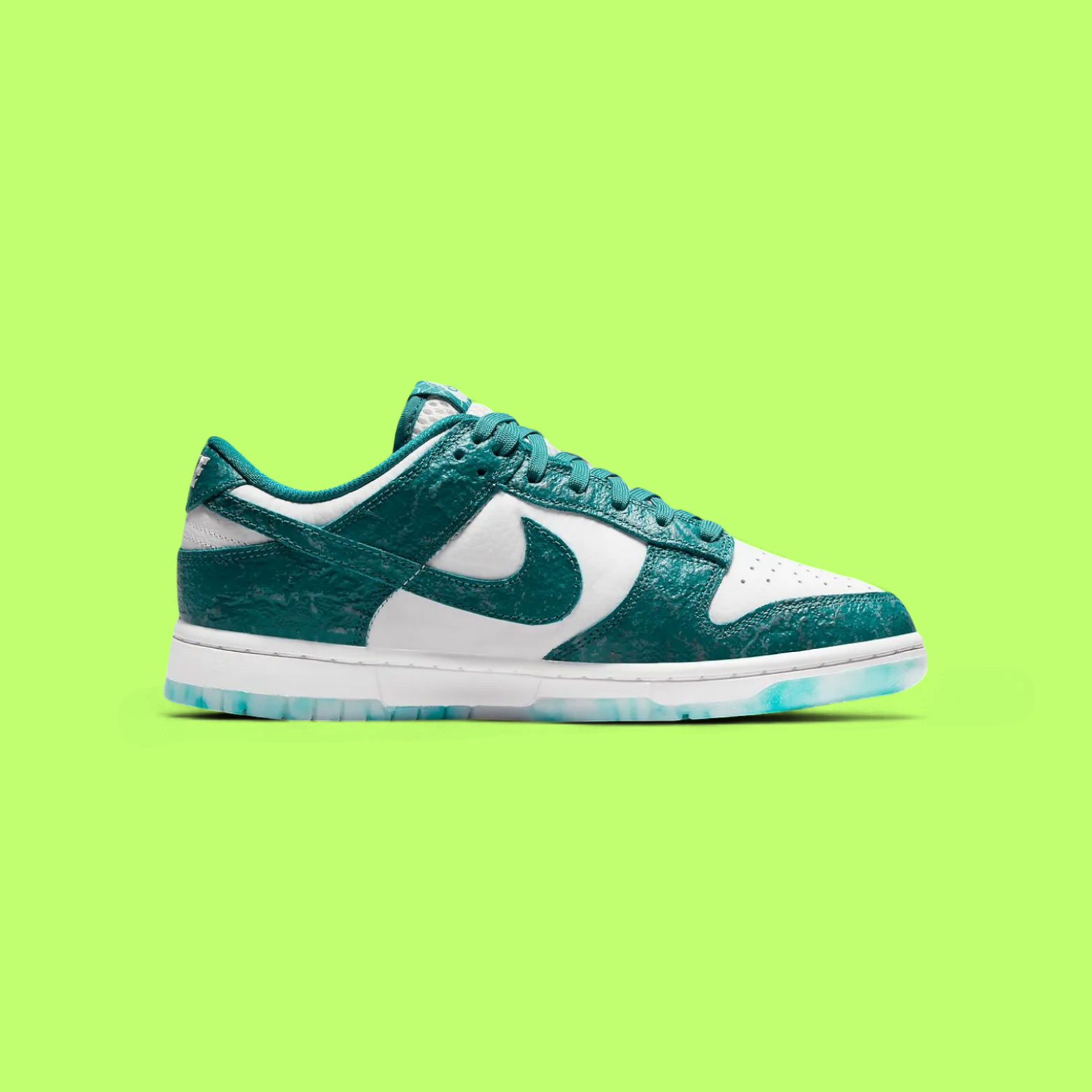 NIKE DUNK LOW OCEAN GREEN LIMITED RETRO STYLE EDITION ICON PREMIUM