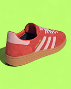 ADIDAS SPEZIAL RED SUEDE PINK STRIPES GUM SOLE RETRO CASUAL
