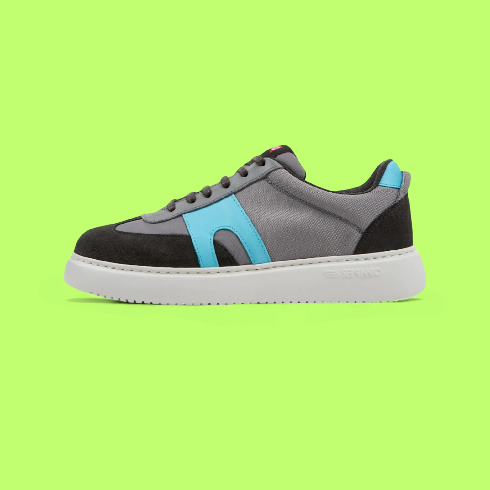 CAMPER RUNNER K21 MEN'S MULTICOLOR LEATHER MODERN CASUAL SNEAKERS