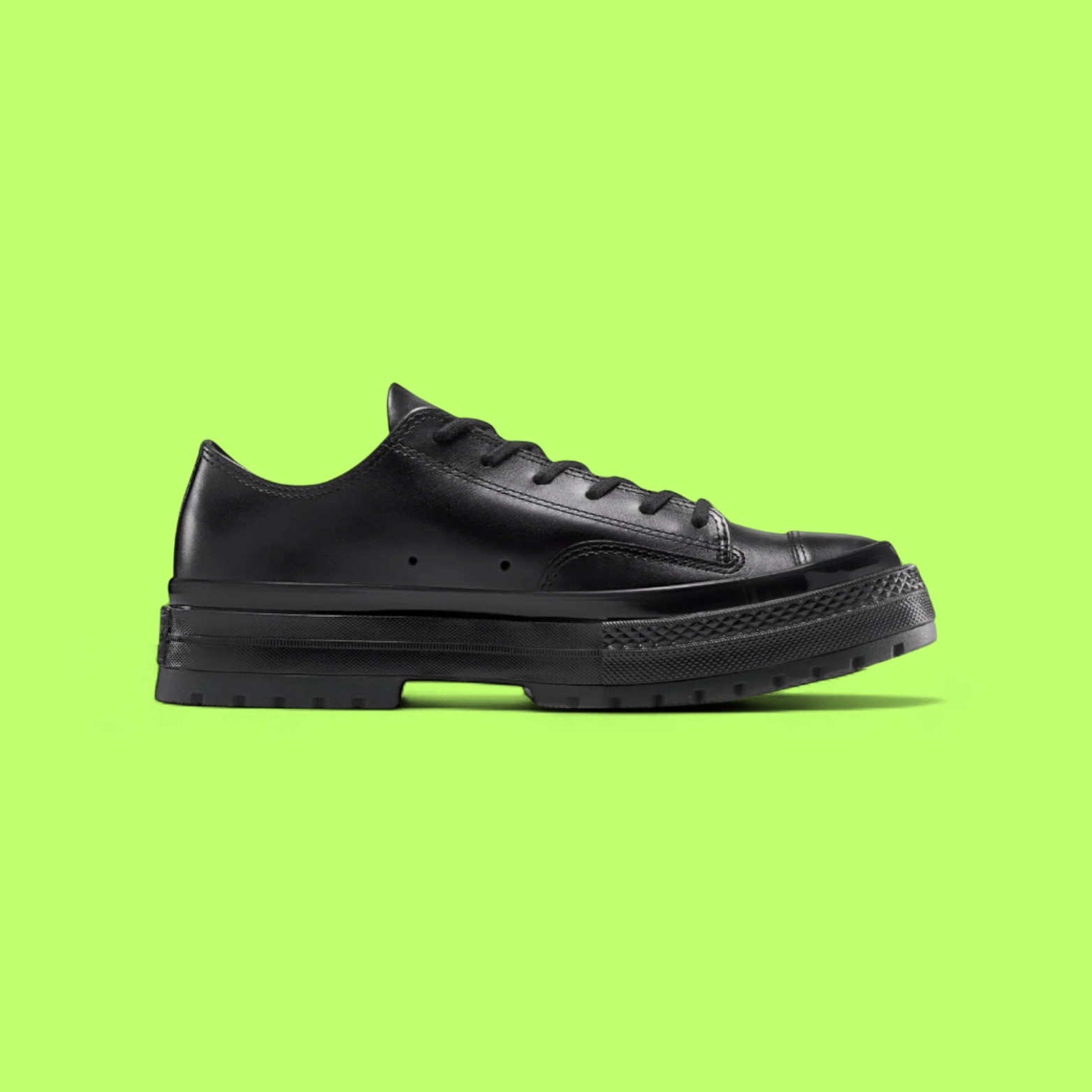 CONVERSE CHUCK 70 FORMAL LEATHER UNISEX BLACK CLASSIC SNEAKERS