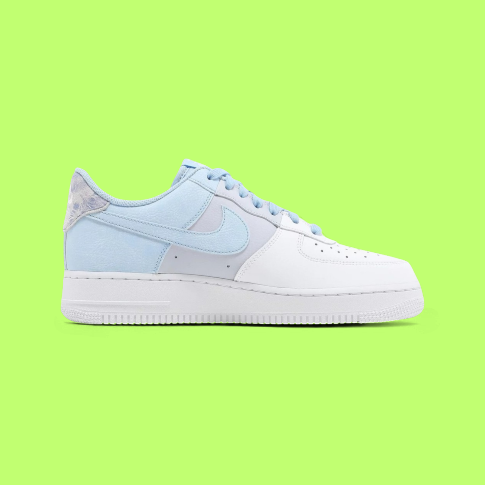 NIKE AIR FORCE 1 '07 LV8 PSYCHIC BLUE PASTEL COLOR VINTAGE DROP