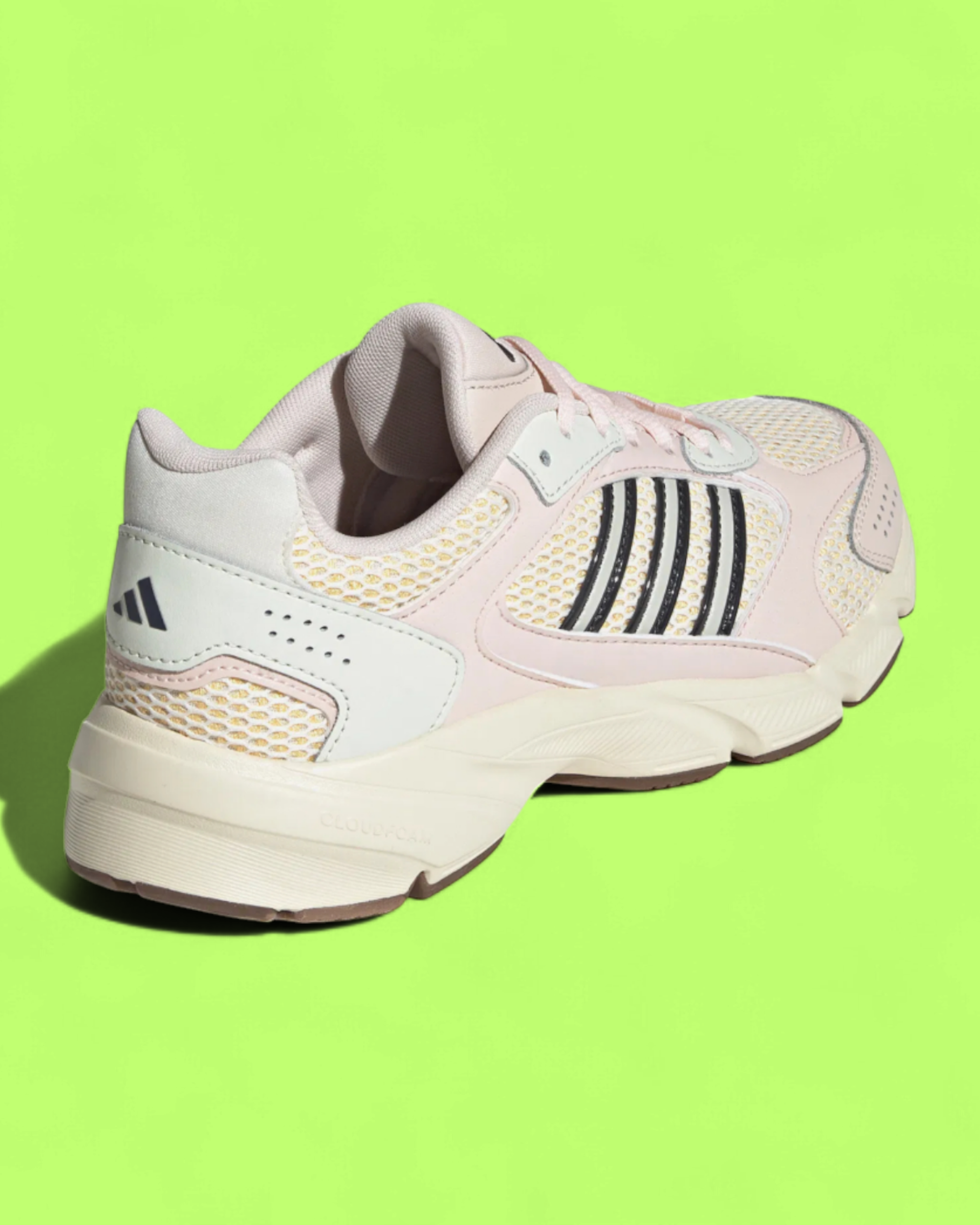 ADIDAS CRAZYCHAOS PASTEL PINK MESH RUNNING SNEAKERS ICON CWCD