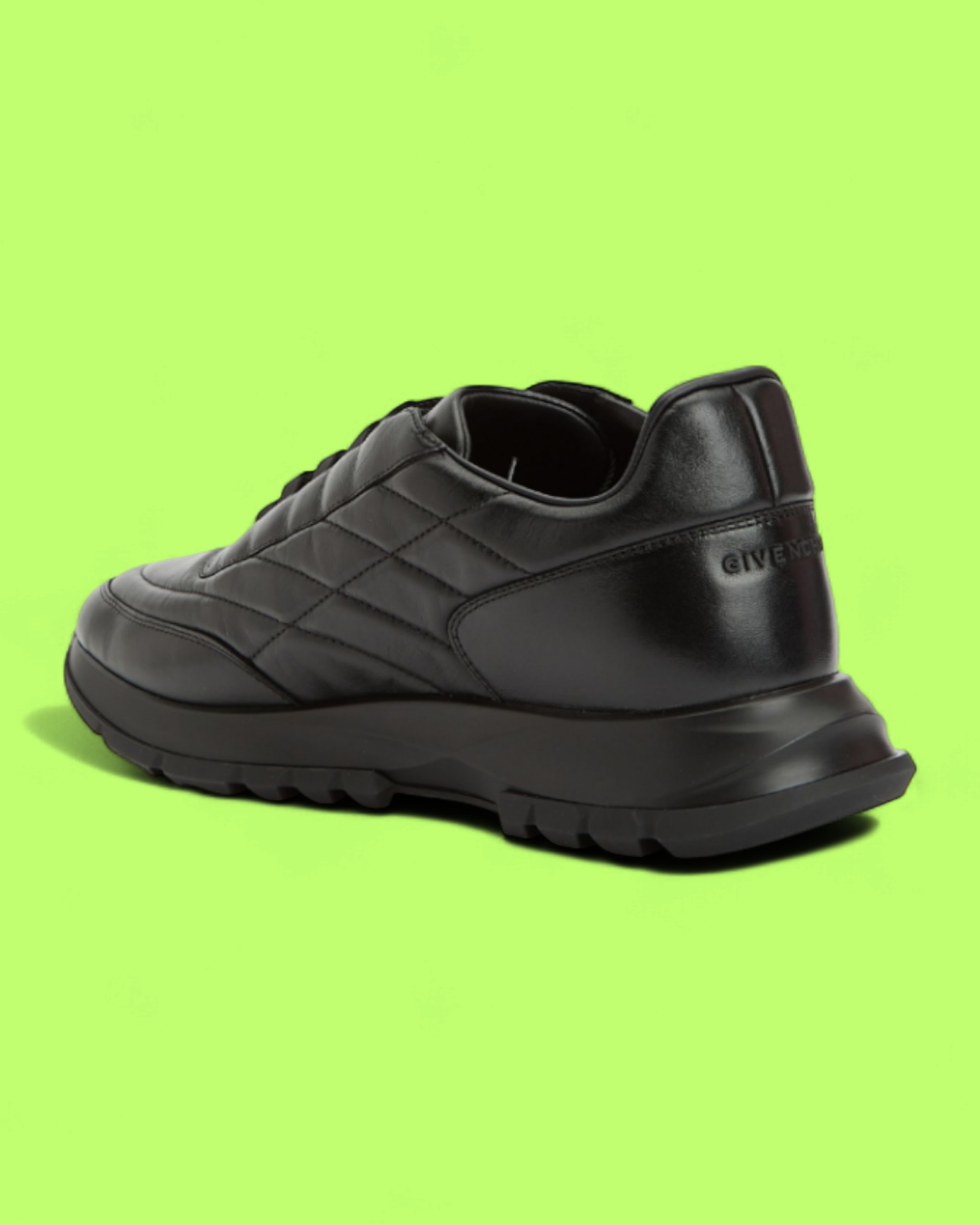 GIVENCHY BLACK LEATHER CLASSIC LUXURY SNEAKERS ICON DROPZZ