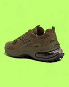 DSQUARED2 DEAN & DAN KHAKI CHUNKY SNEAKER WITH AIR SOLE