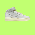 NIKE AIR FORCE 1 MID WHITE STAR STUDDED LIMITED EDITION DROPZZ