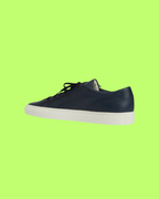 COMMON PROJECTS ORIGINAL ACHILLES LOW NAVY LEATHER CLASSIC