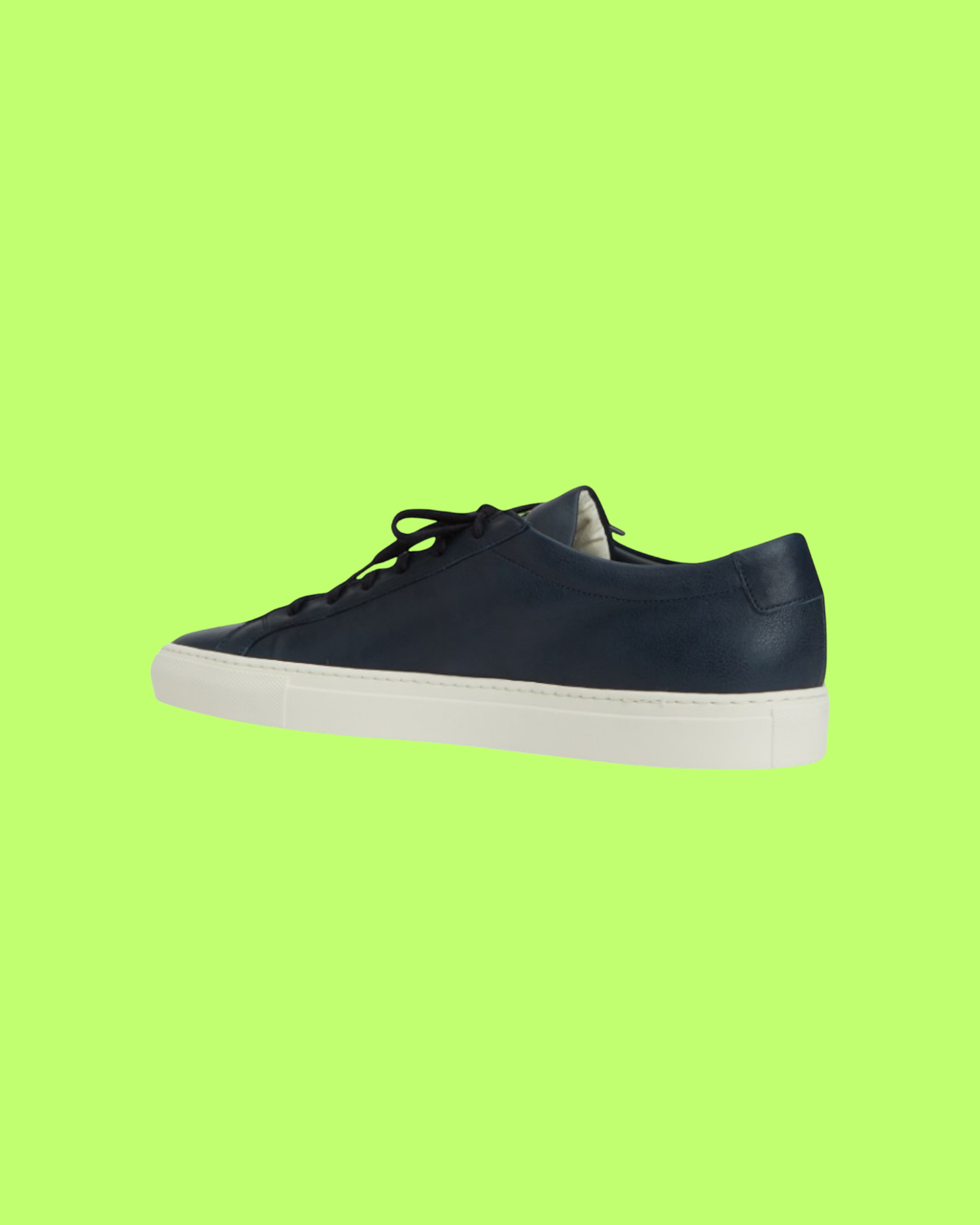 COMMON PROJECTS ORIGINAL ACHILLES LOW NAVY LEATHER CLASSIC