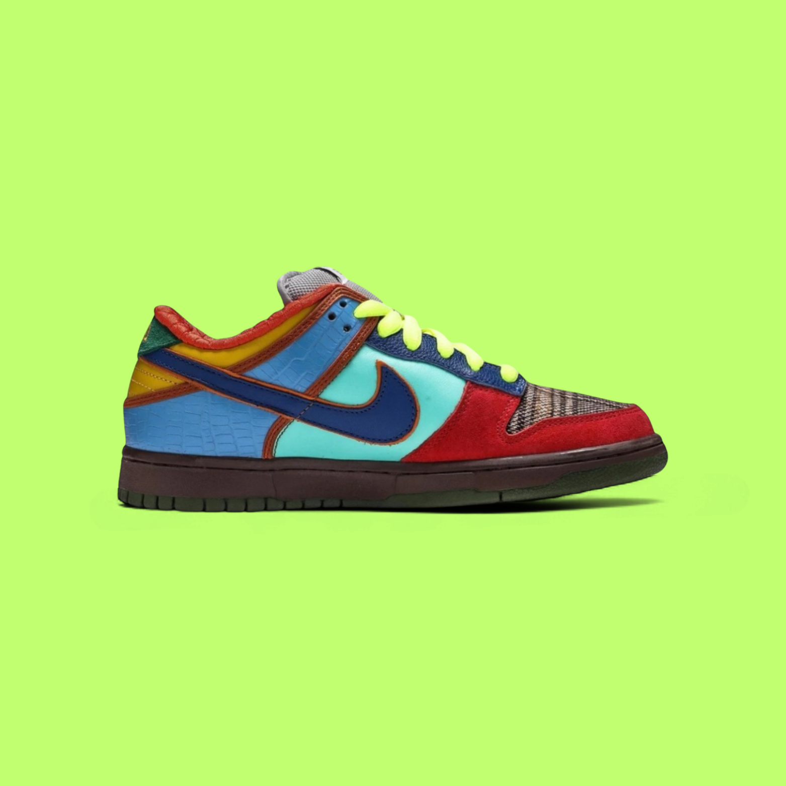 NIKE SB DUNK LOW WHAT THE DUNK MULTICOLOR LIMITED EDITION DROPZZ