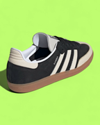ADIDAS SAMBA OG BLACK WHITE GUM CLASSIC RETRO SNEAKERS CWCD