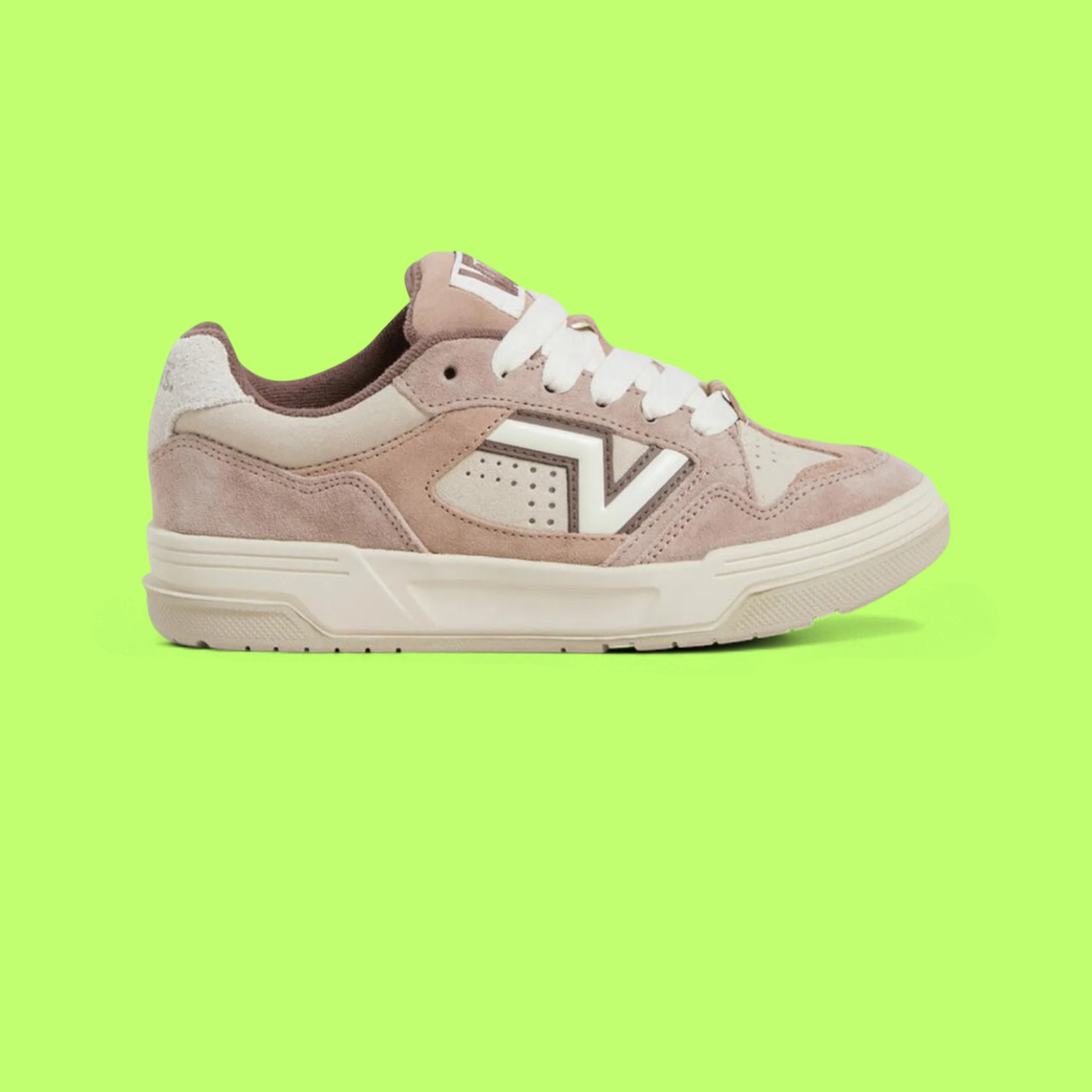 VANS LOWLAND CC SUEDE MUSHROOM PINK BEIGE CASUAL STYLE CWCD