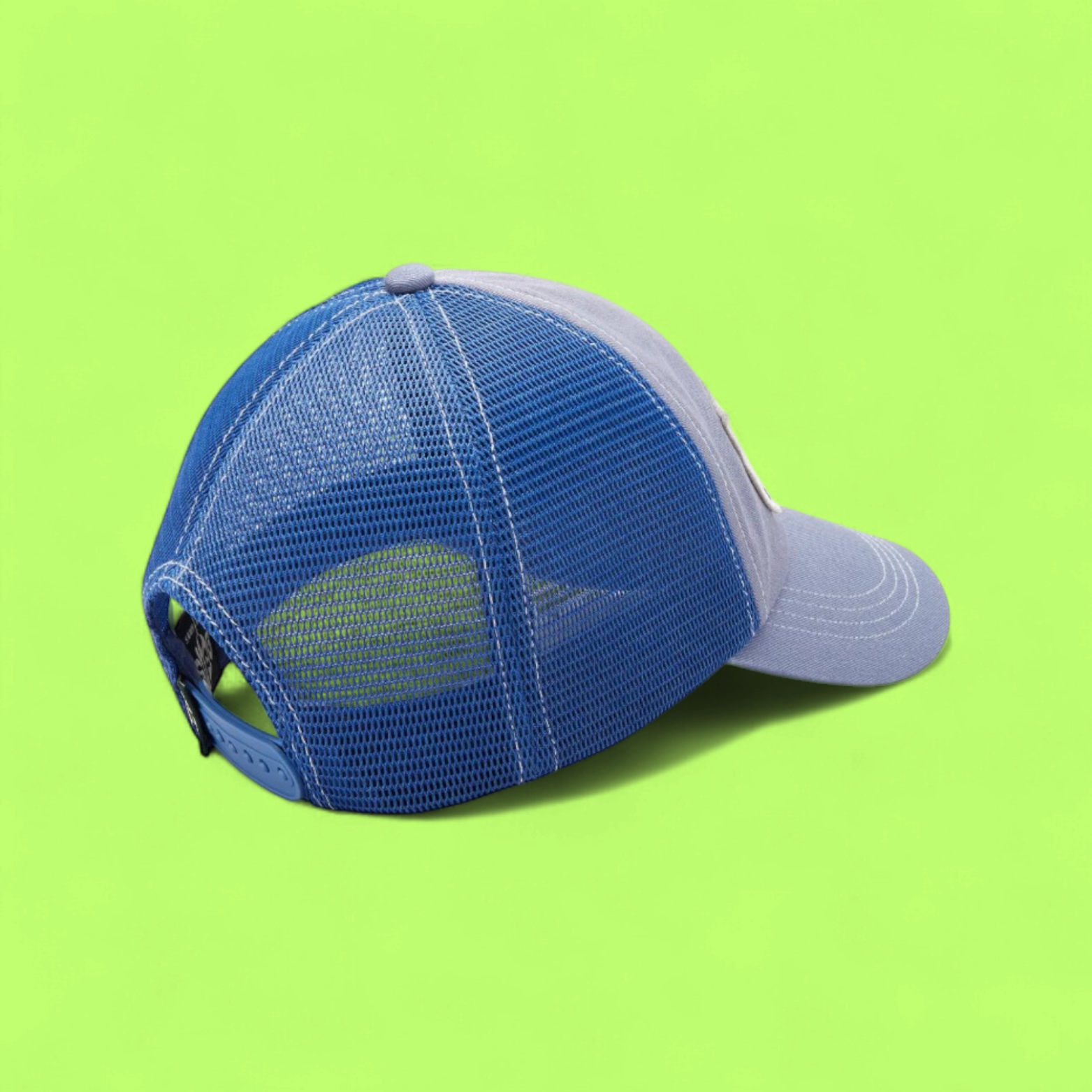 DEUS EX MACHINA BLUE AND PURPLE MESH TRUCKER CAP CWDE