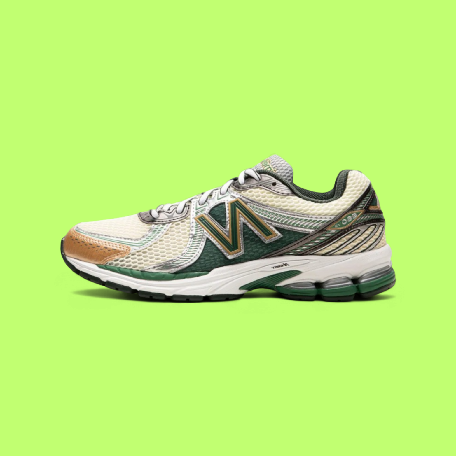 AIMÉ LEON DORE X NEW BALANCE 860V2 GREEN COLLABORATION DROP