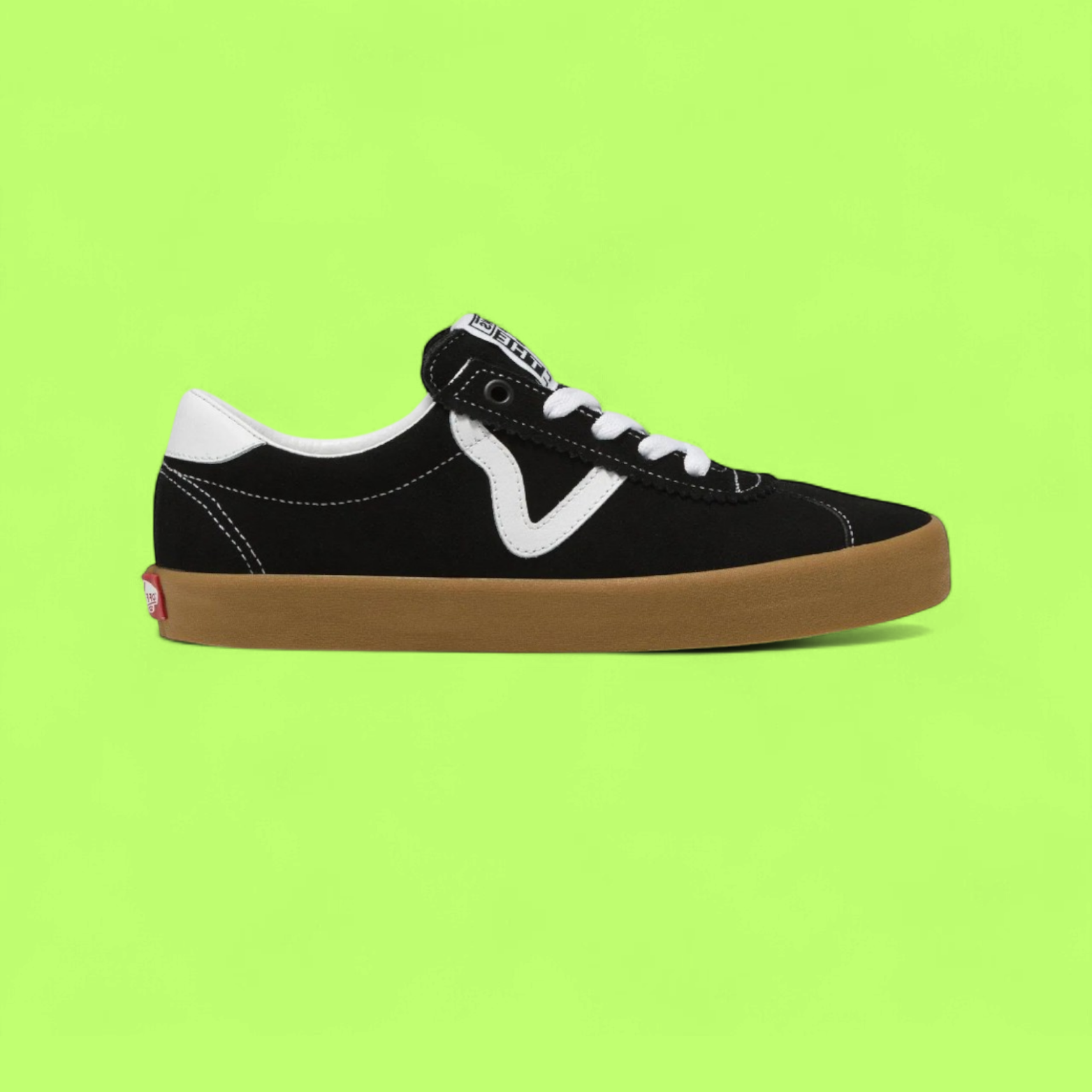 VANS STYLE 36 BLACK WHITE GUM SOLE RETRO SKATE SNEAKERS CWCD