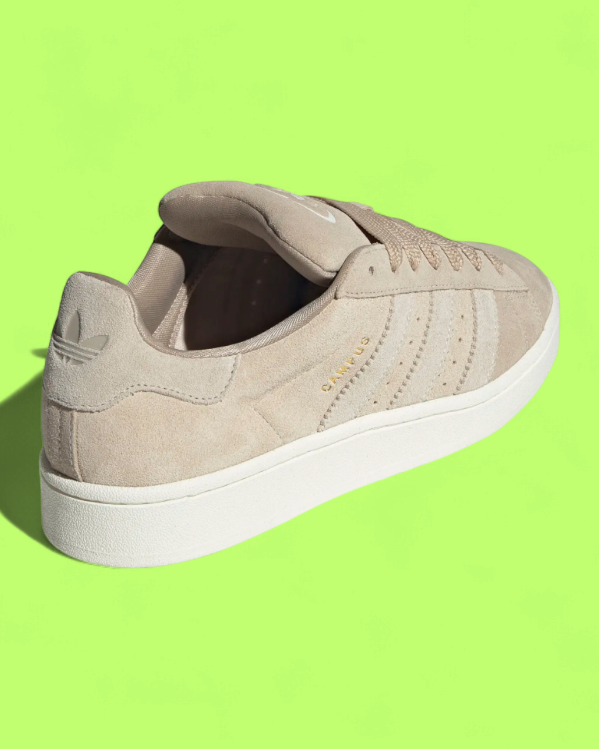 ADIDAS CAMPUS BEIGE SUEDE RETRO CASUAL CLASSIC LIFESTYLE SHOES