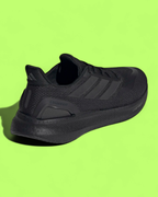 ADIDAS PUREBOOST ALL BLACK LIGHT BOOST RUNNING PERFORMANCE