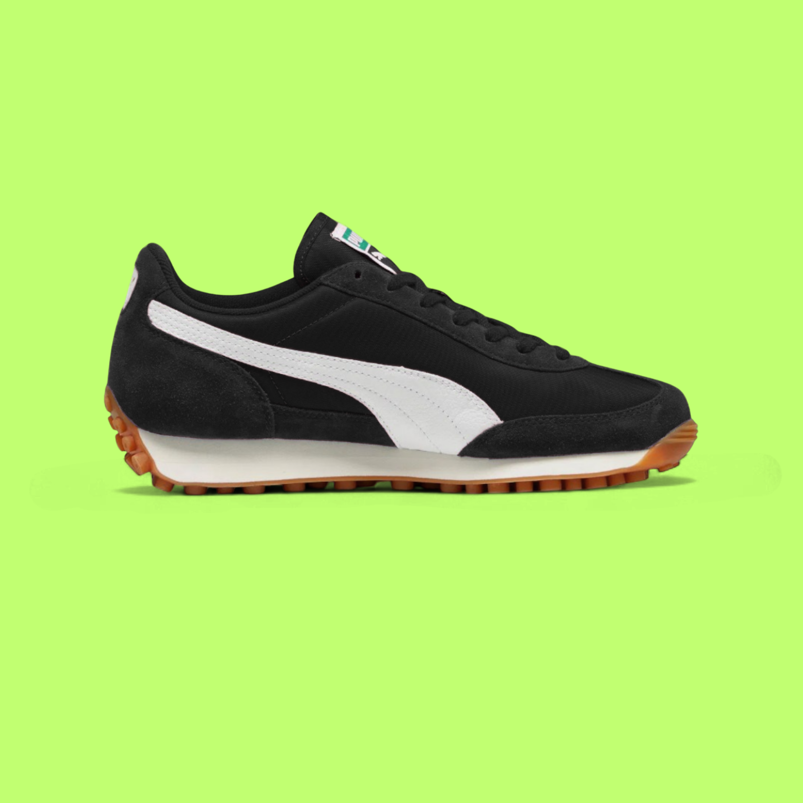PUMA EASY RIDER VINTAGE UNISEX WHITE SPORTS SHOES BLACK