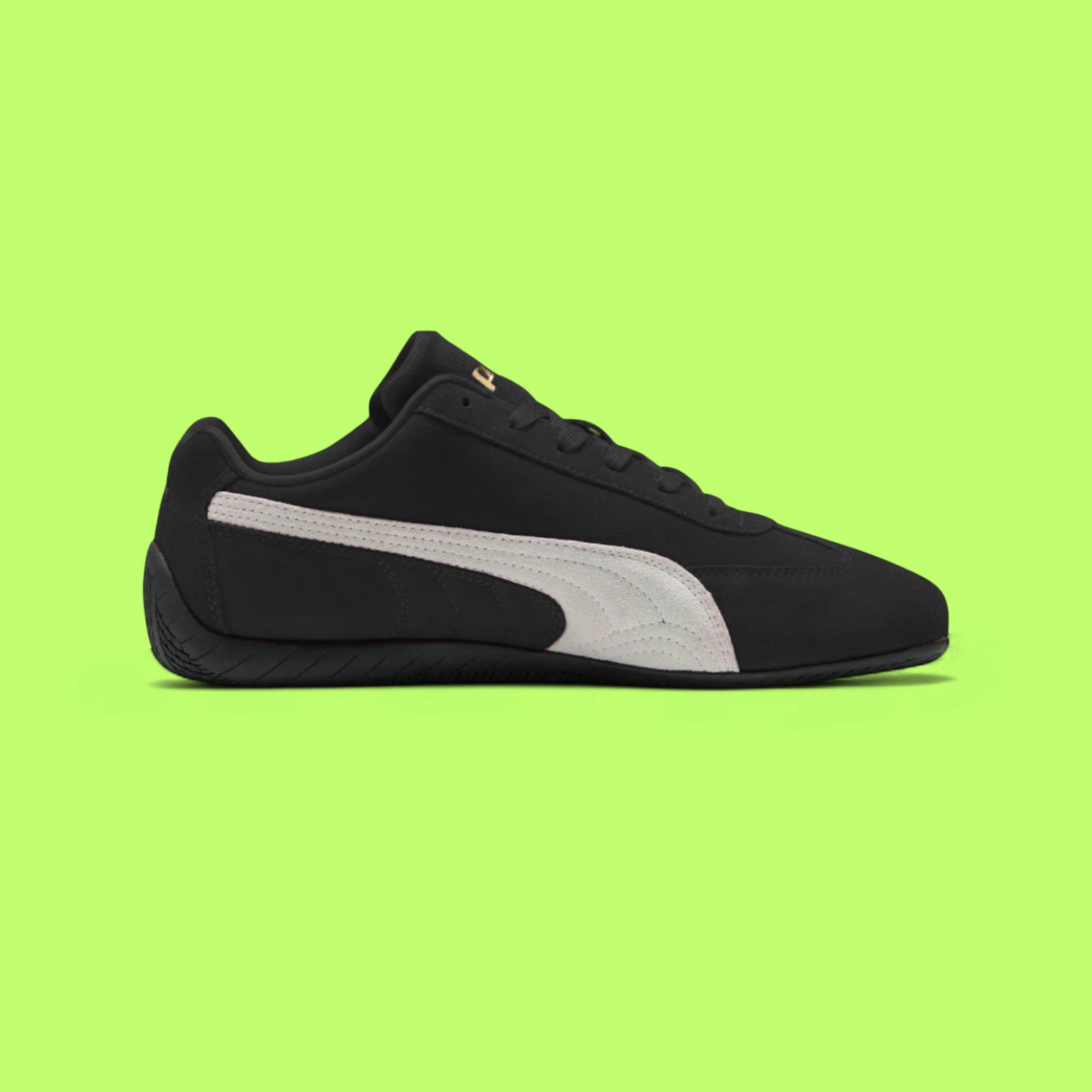 PUMA SPEEDCAT OG UNISEX BLACK SUEDE MOTORSPORT STYLE SNEAKERS