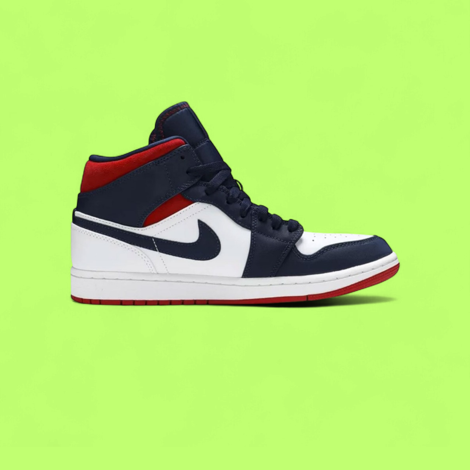 NIKE AIR JORDAN 1 MID SE OLYMPIC PREMIUM CLASSIC STYLE EDITION