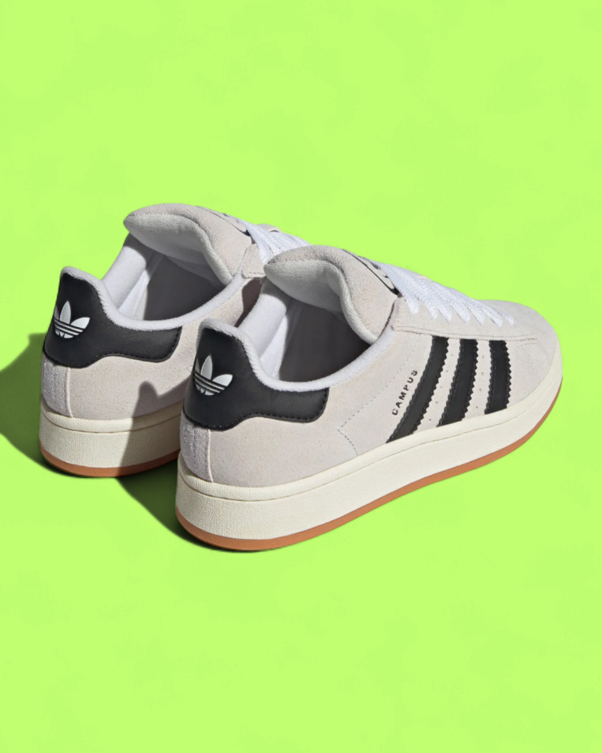 ADIDAS CAMPUS GREY BLACK SUEDE RETRO CASUAL LIFESTYLE SHOES