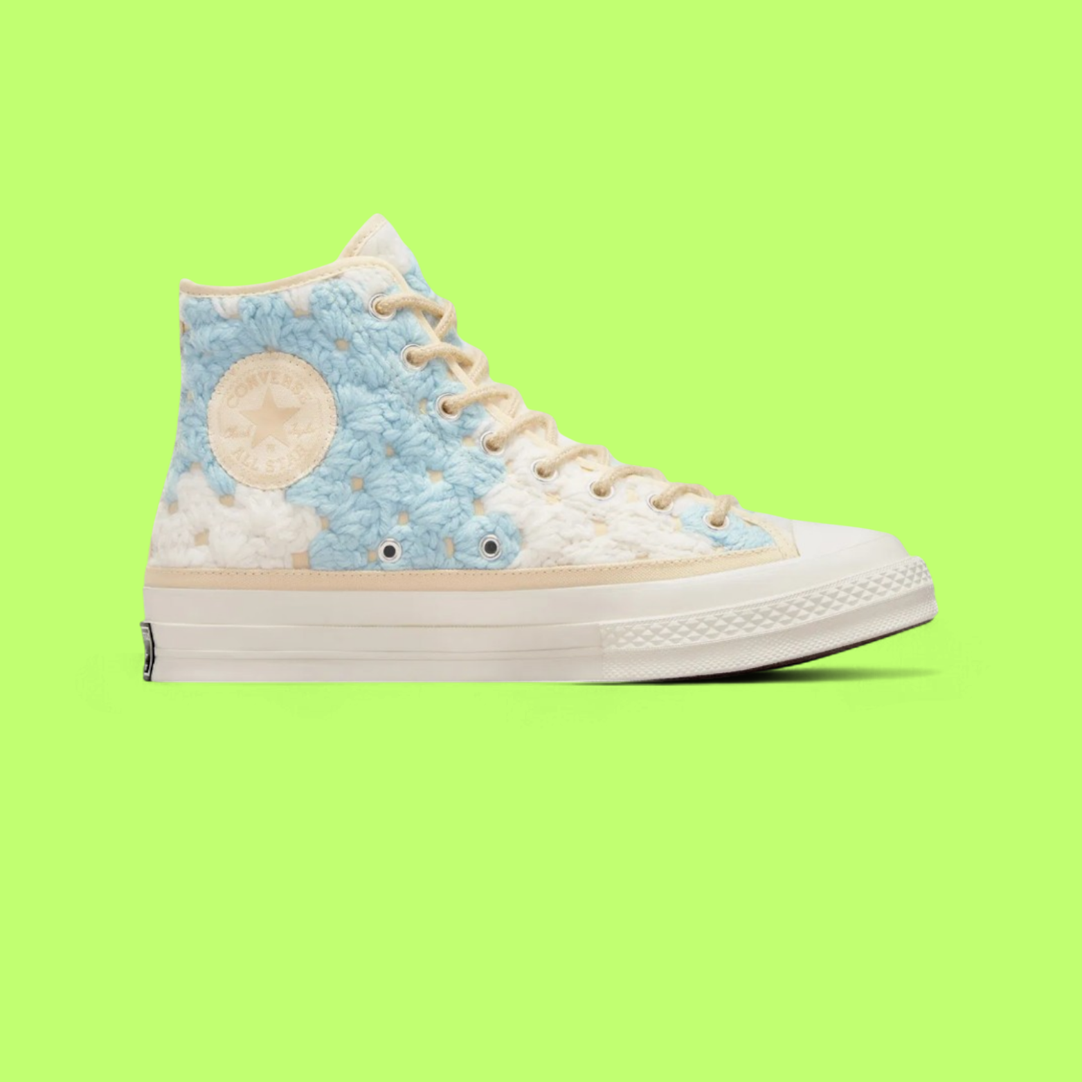 CONVERSE CHUCK 70 UPCYCLE CROCHET BLUE LIMITED SNEAKER