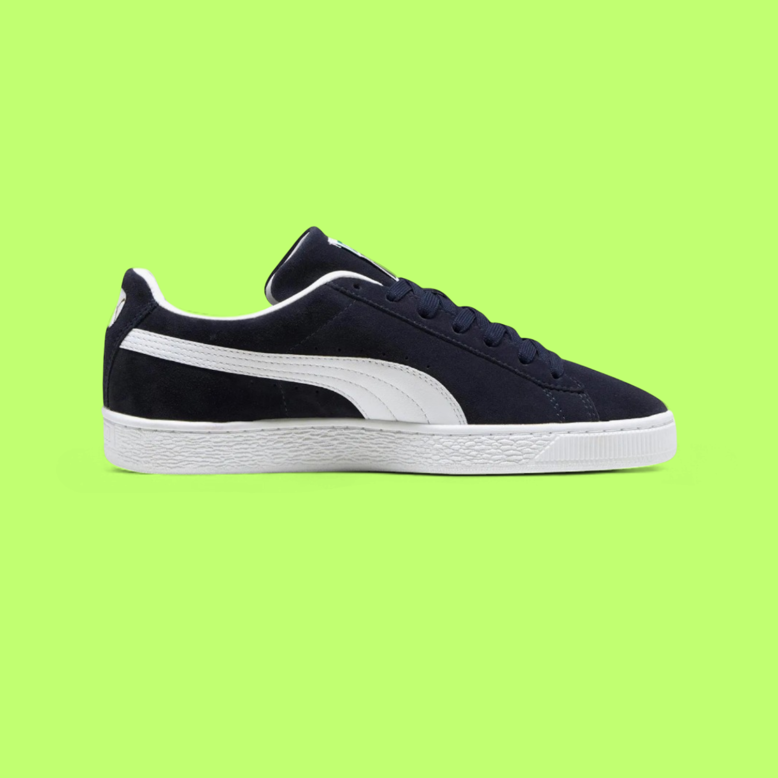 PUMA SUEDE CLASSIC UNISEX NAVY BLUE SUEDE SPORTS SHOES
