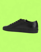 COMMON PROJECTS ORIGINAL ACHILLES LOW ALL BLACK LEATHER