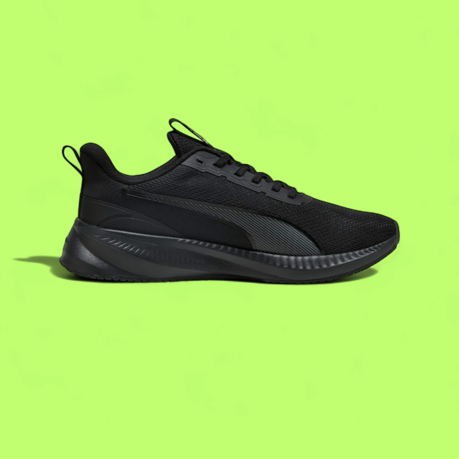 PUMA FLYER LITE 3 UNISEX BLACK MESH LIGHTWEIGHT RUNNING SHOES