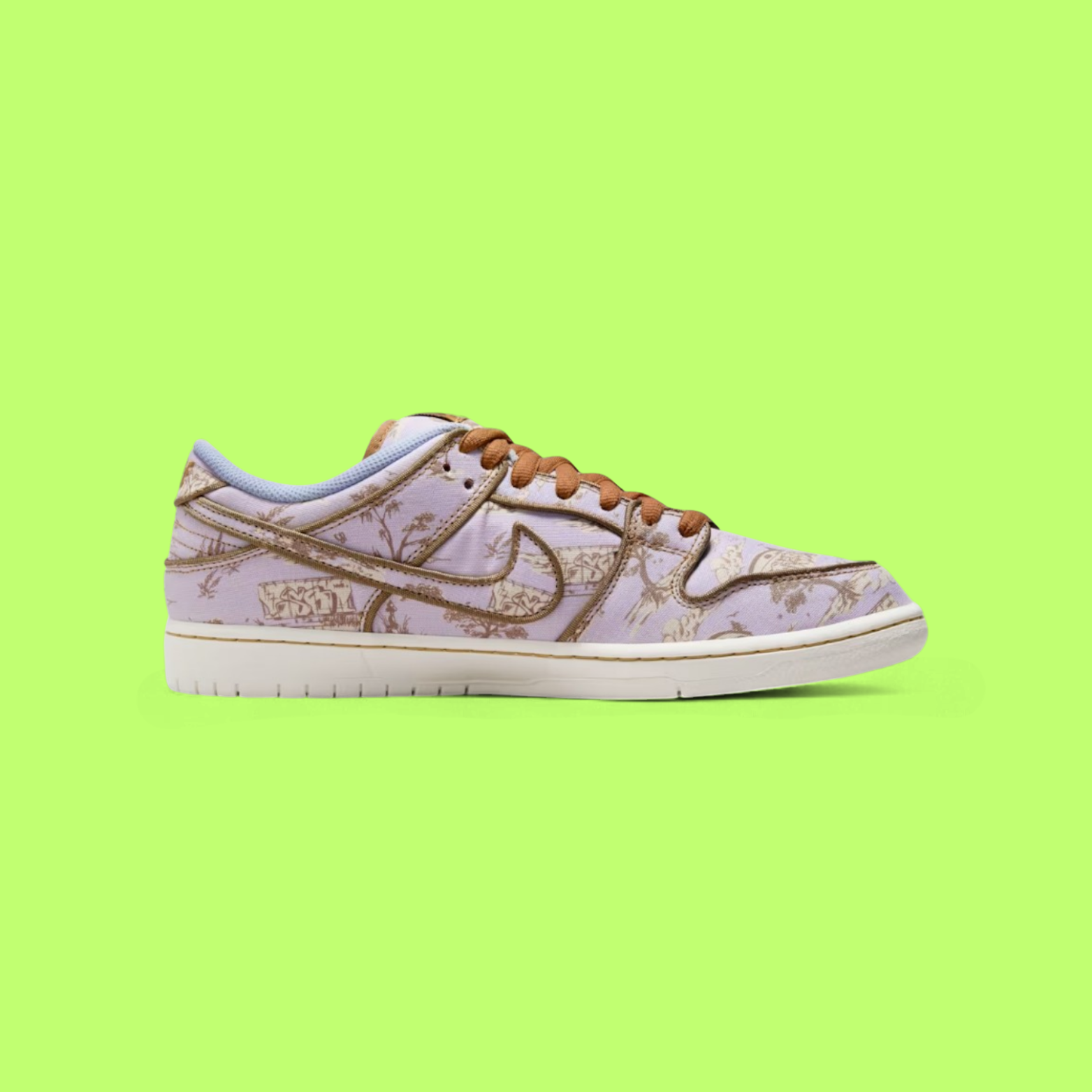 NIKE DUNK LOW TOILE LIMITED EDITION CLASSIC RETRO DESIGN