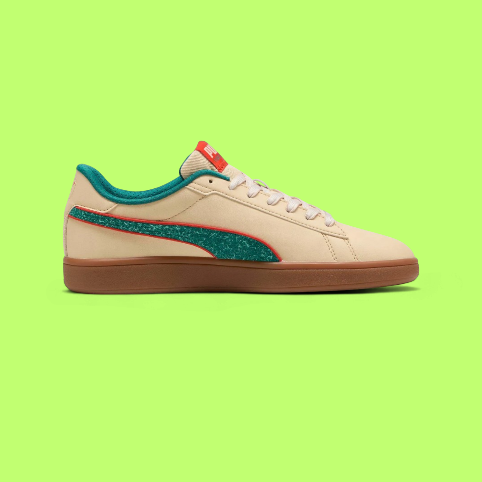 PUMA SMASH 3.0 RETRO RUN UNISEX BEIGE SPORTS SHOES WZRTR ICON