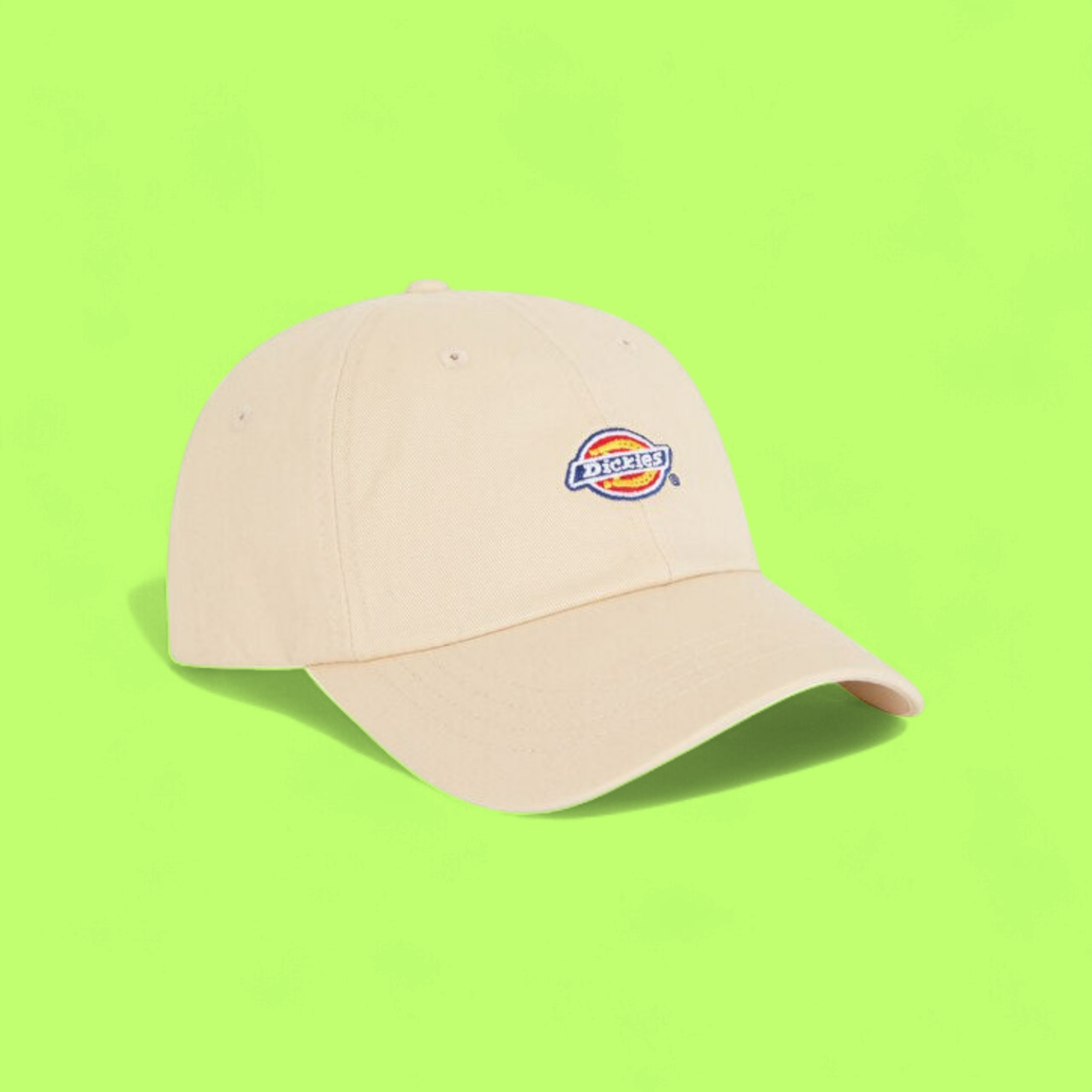 DICKIES CLASSIC BASEBALL CAP WITH SMALL LOGO IN BEIGE CWCD