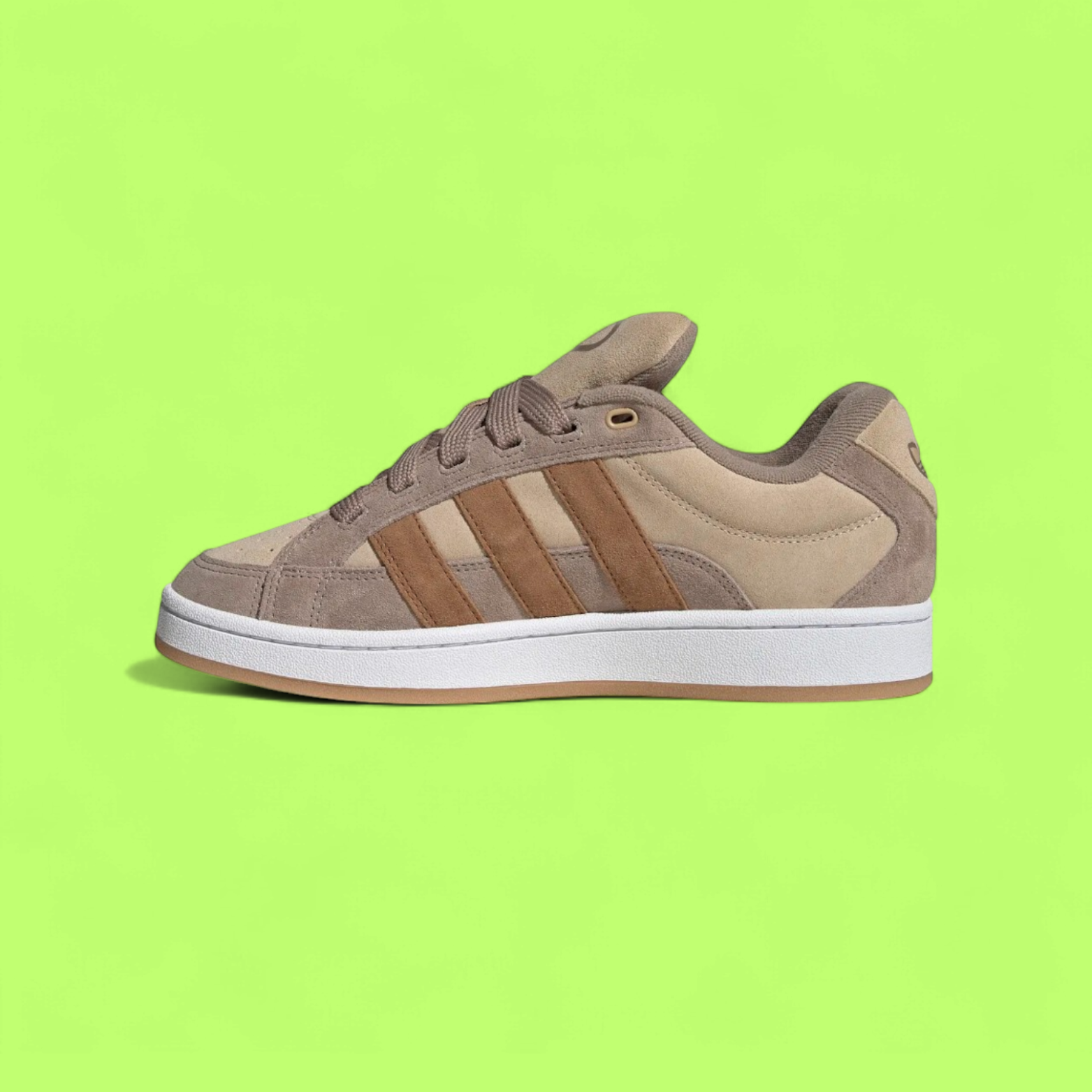 ADIDAS CAMPUS 00S BETA MEN'S BEIGE SUEDE RETRO CASUAL SNEAKERS