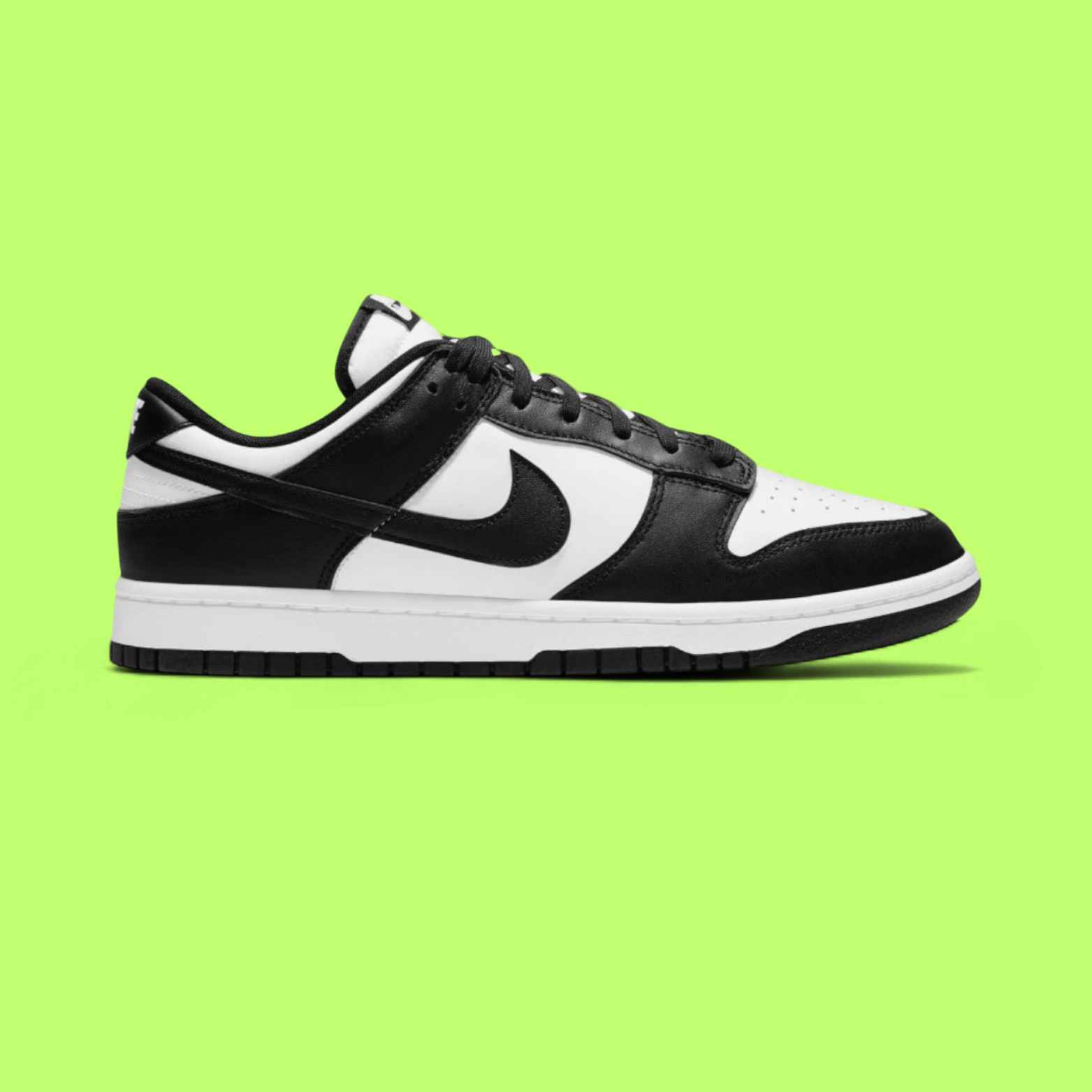 NIKE DUNK LOW RETRO PANDA BLACK WHITE MEN'S SNEAKERS WRT ICONZZ