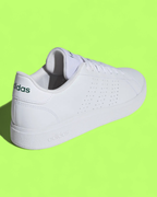 ADIDAS ADVANTAGE BASE ALL WHITE CASUAL CLASSIC SNEAKER CWCD