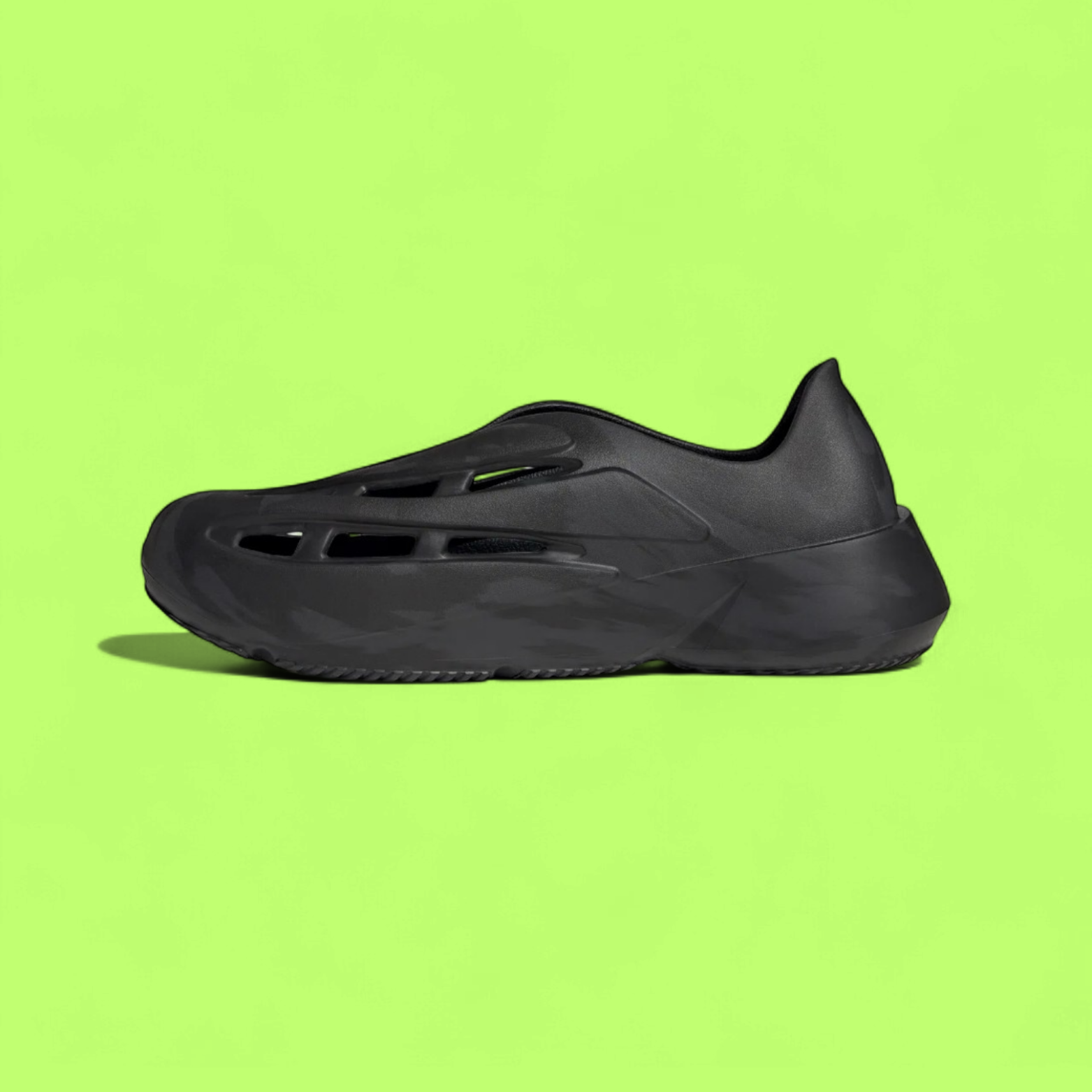 ADIDAS LIGHTBLAZE MOC MEN'S BLACK SLIP-ON LIGHTWEIGHT SANDALS