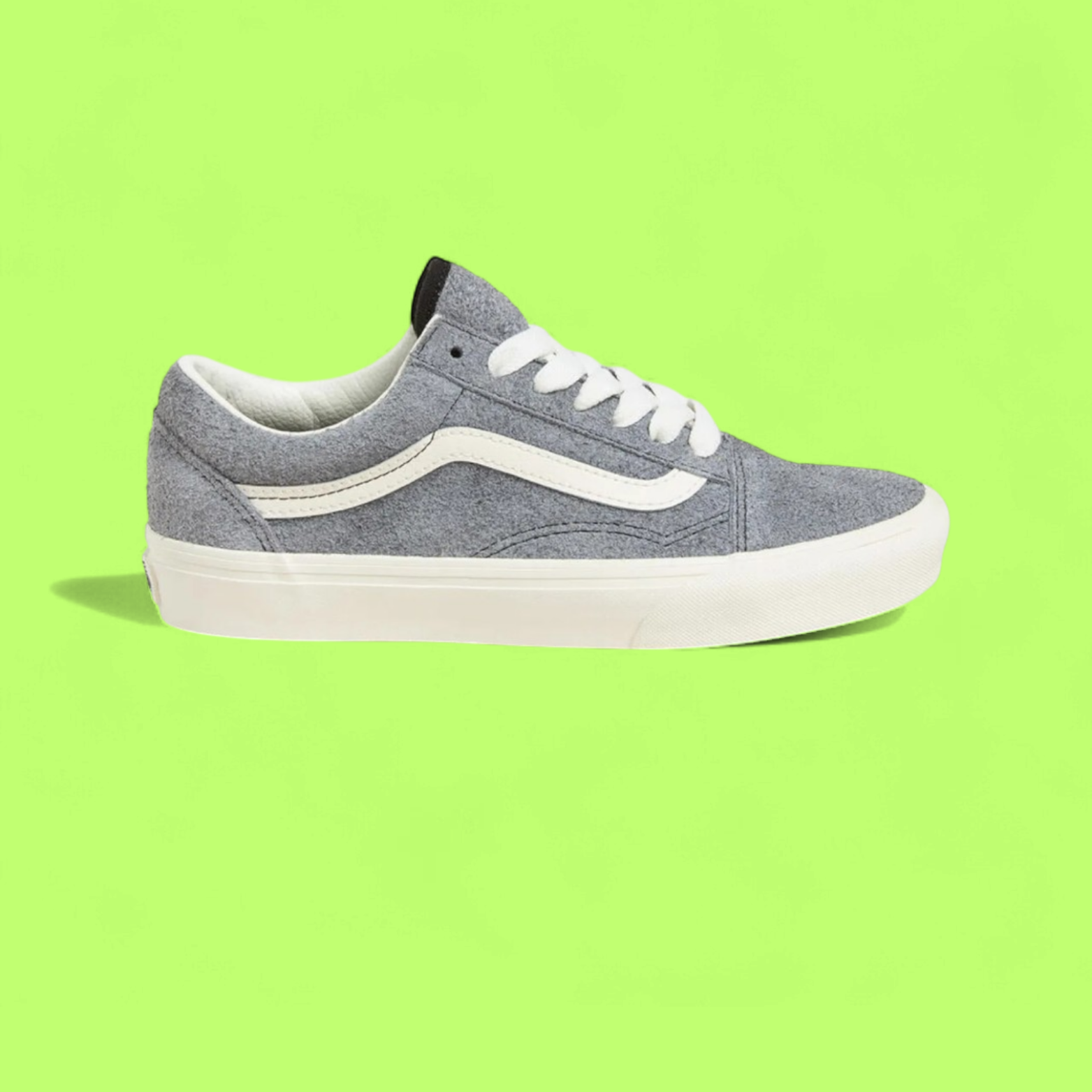 VANS OLD SKOOL PREMIUM GREY SUEDE WHITE STRIPE STYLE CWCD