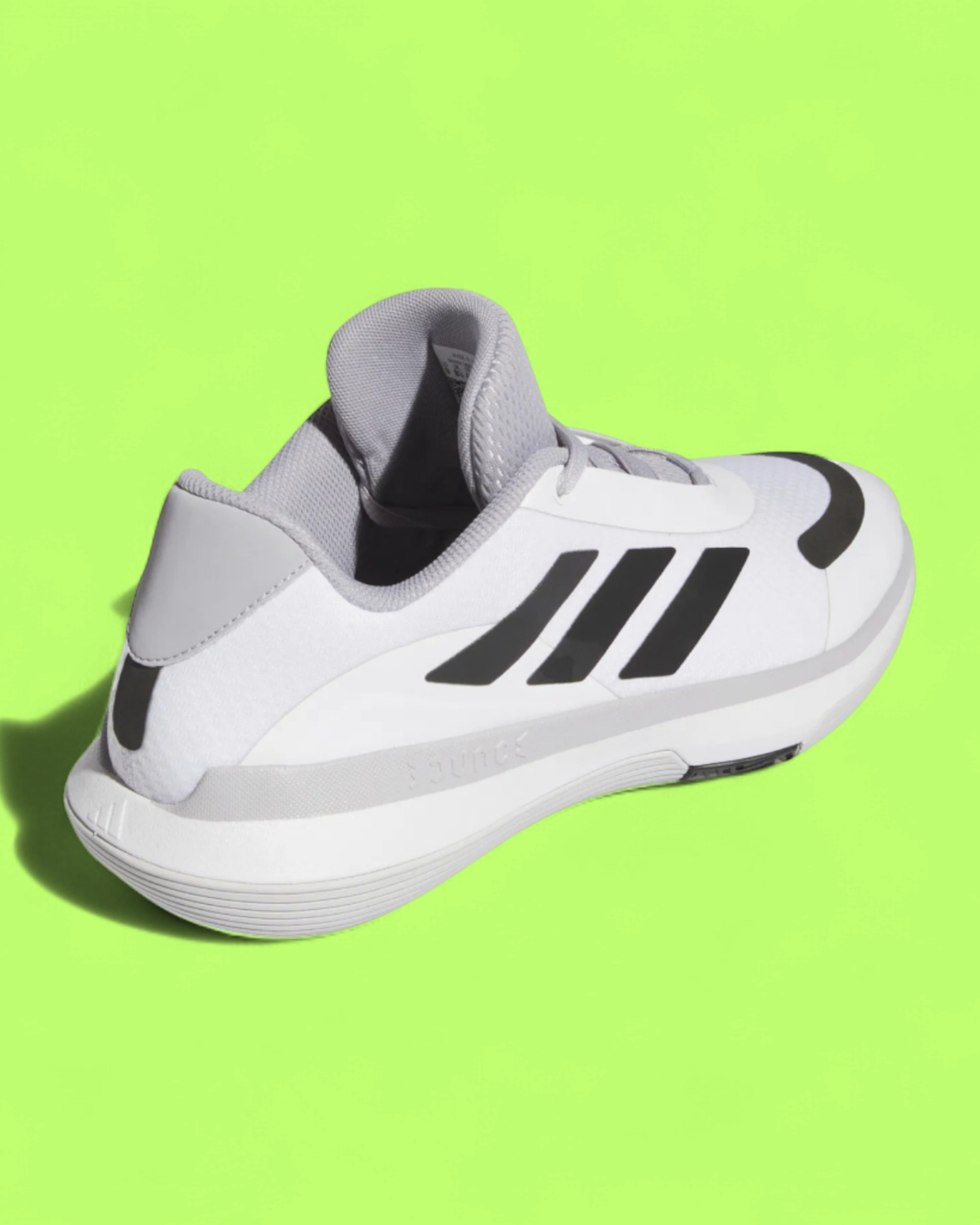 ADIDAS BOUNCE WHITE BLACK PERFORMANCE TRAINING SHOES LIGHT