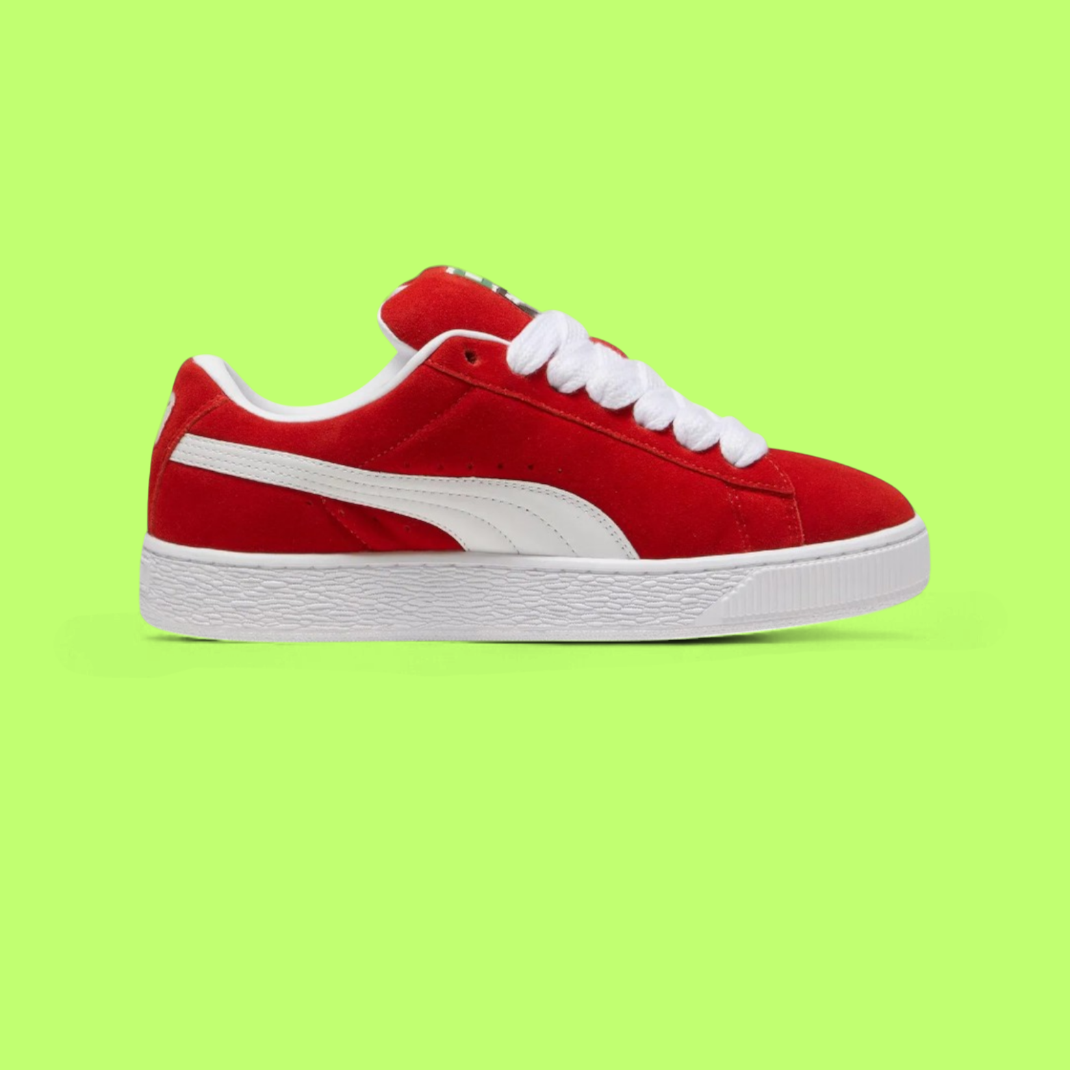 PUMA SUEDE XL UNISEX RED SPORTS SHOES ICON DROPZZ PREMIUM