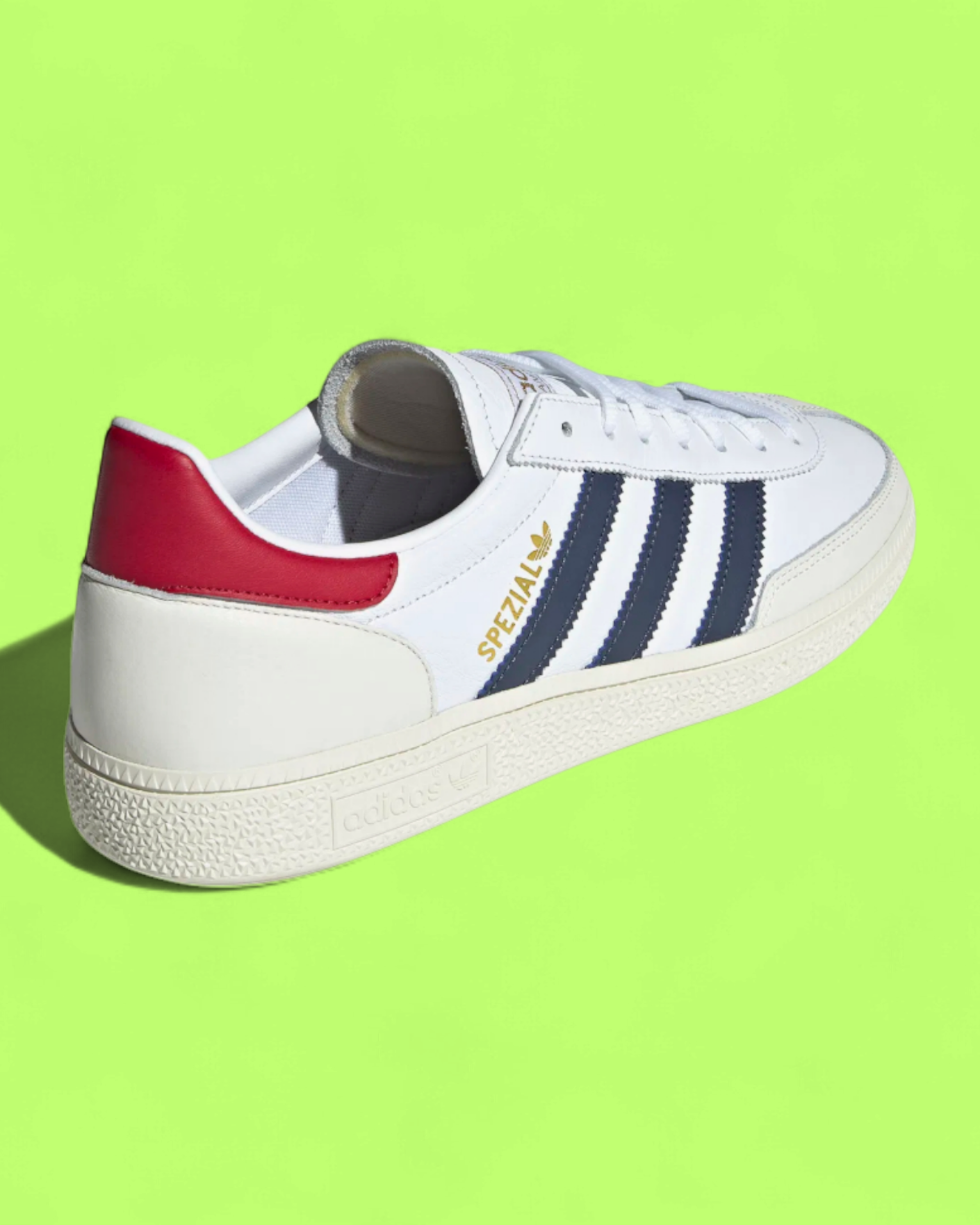 ADIDAS HANDBALL SPEZIAL WHITE NAVY RED RETRO SNEAKERS CWCD