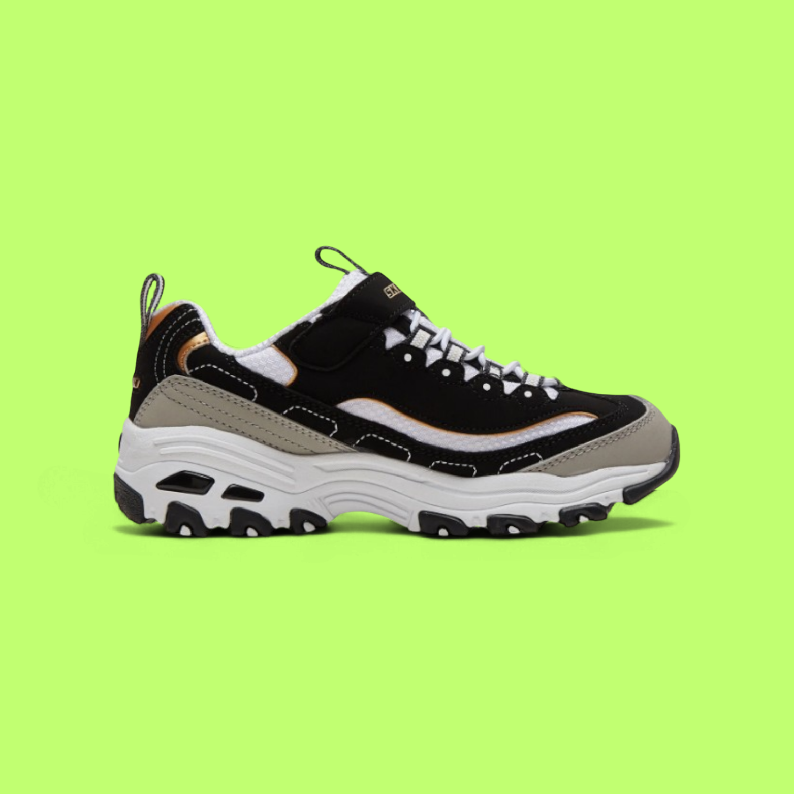 SKECHERS D’LITES – ANGEL KISS CHUNKY RETRO COMFORT SNEAKERS