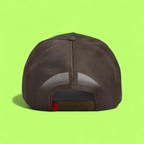 GREEN WESTERN HORSE CAP WITH WORK EMBROIDERED PATCH