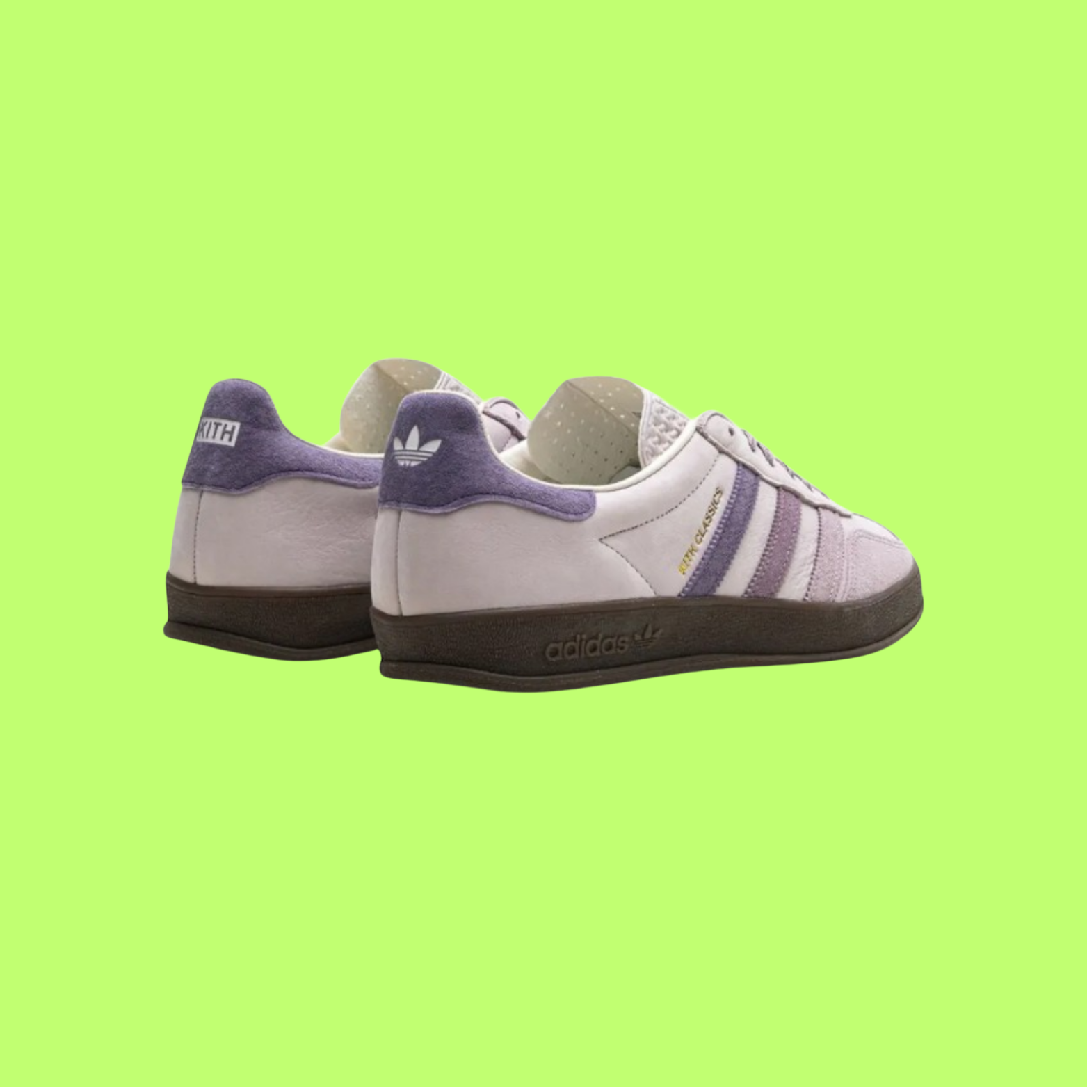 ADIDAS X KITH CLASSICS GAZELLE INDOOR “ASH PURPLE” LIMITED