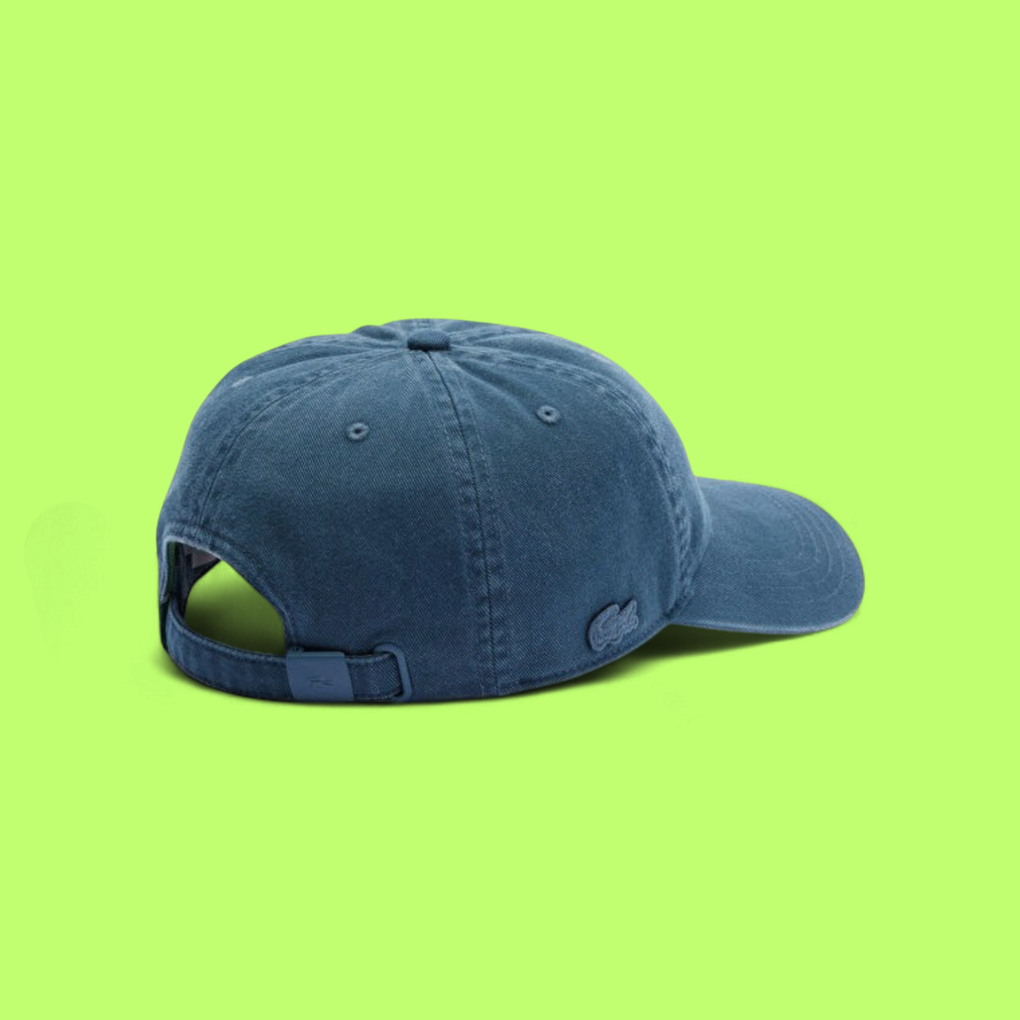 LACOSTE BLUE CLASSIC BASEBALL CAP WITH CROCODILE LOGO CWCD
