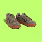 VANS BROWN GUM SOLE SUEDE RETRO STYLE SKATE SHOES CWCD