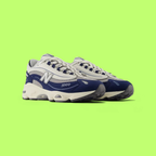 NEW BALANCE 1000 MEN'S NAVY BLUE MESH AND LEATHER RUNNING SHOES